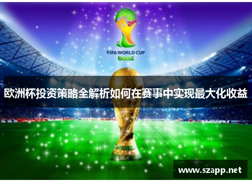 欧洲杯投资策略全解析如何在赛事中实现最大化收益 欧洲杯投资策略全解析如何在赛事中实现最大化收益